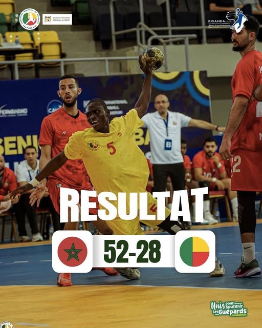 CAN SENIORS HOMMES, RWANDA 2026 ! MAROC 52 – 28 BÉNIN