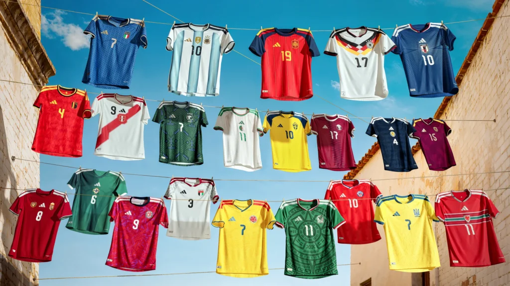 Mondial 2026 : les cinq maillots plus beaux qui font déjà sensation avant le démarrage