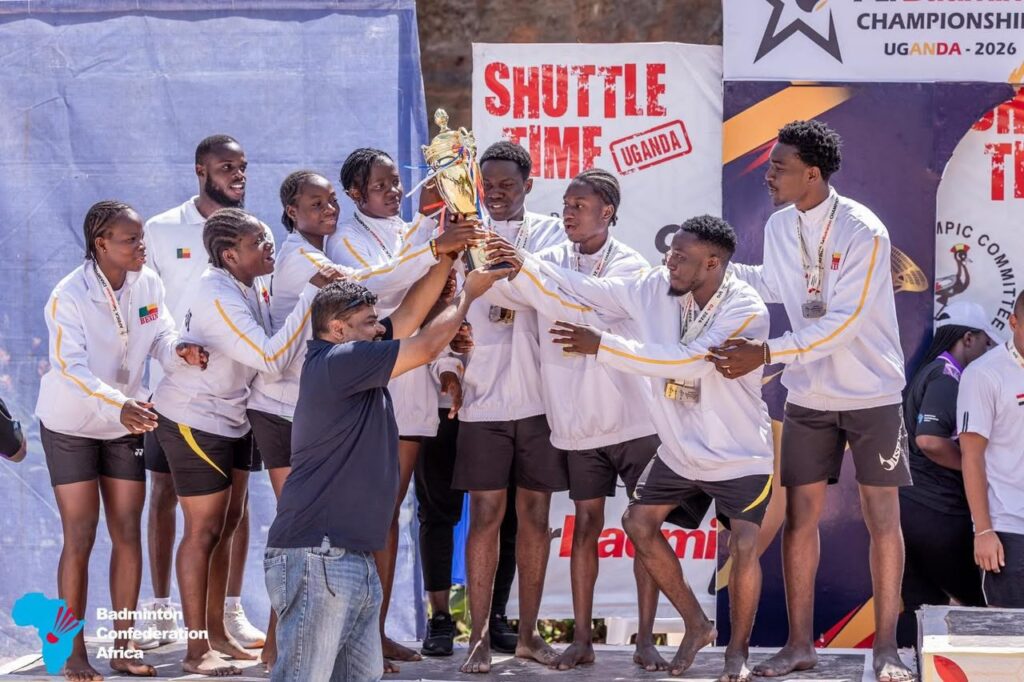 AirBadminton : le Bénin champion d’Afrique en triples hommes