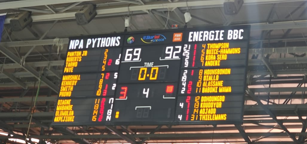 BAL 2027 : Énergie BBC réussit son entrée en qualifications face aux NPA Pythons